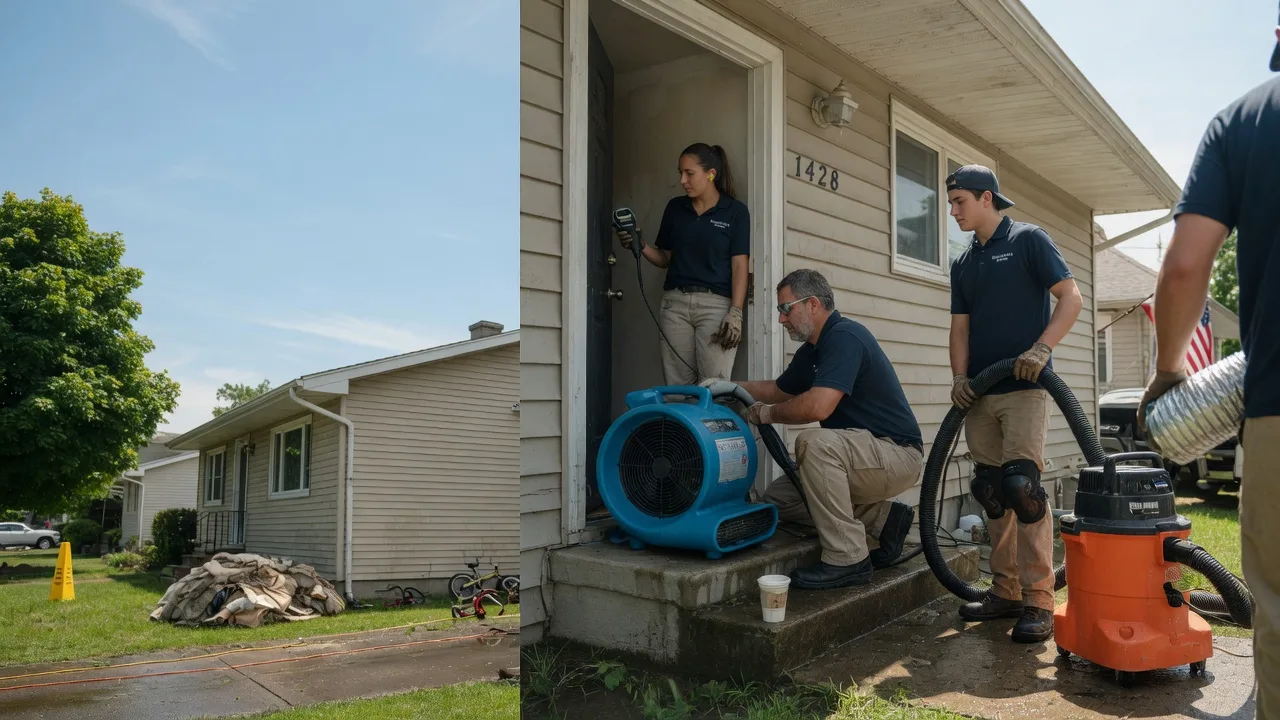 Water Damage Restoration in New Canton, VA near me